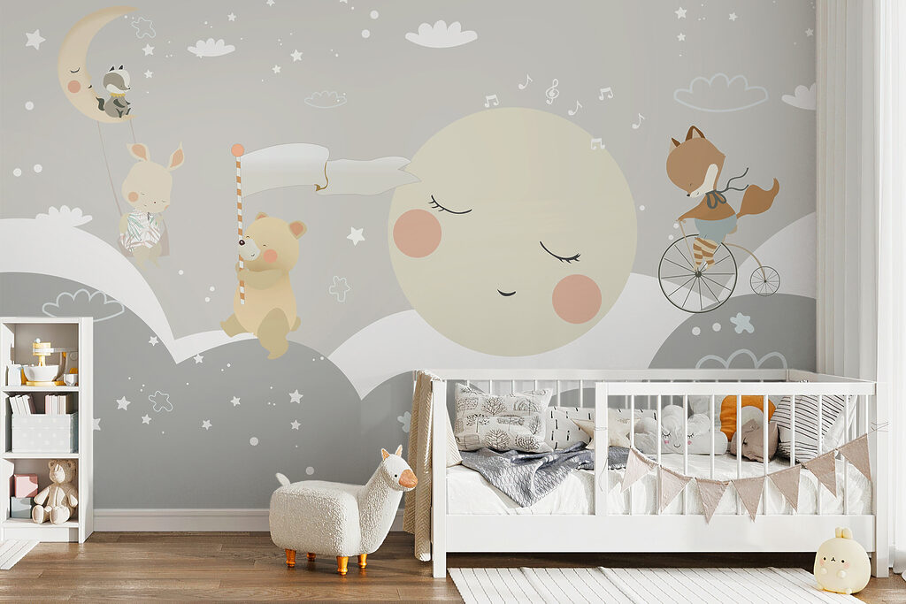 Sleeping moon and animals — interior 2