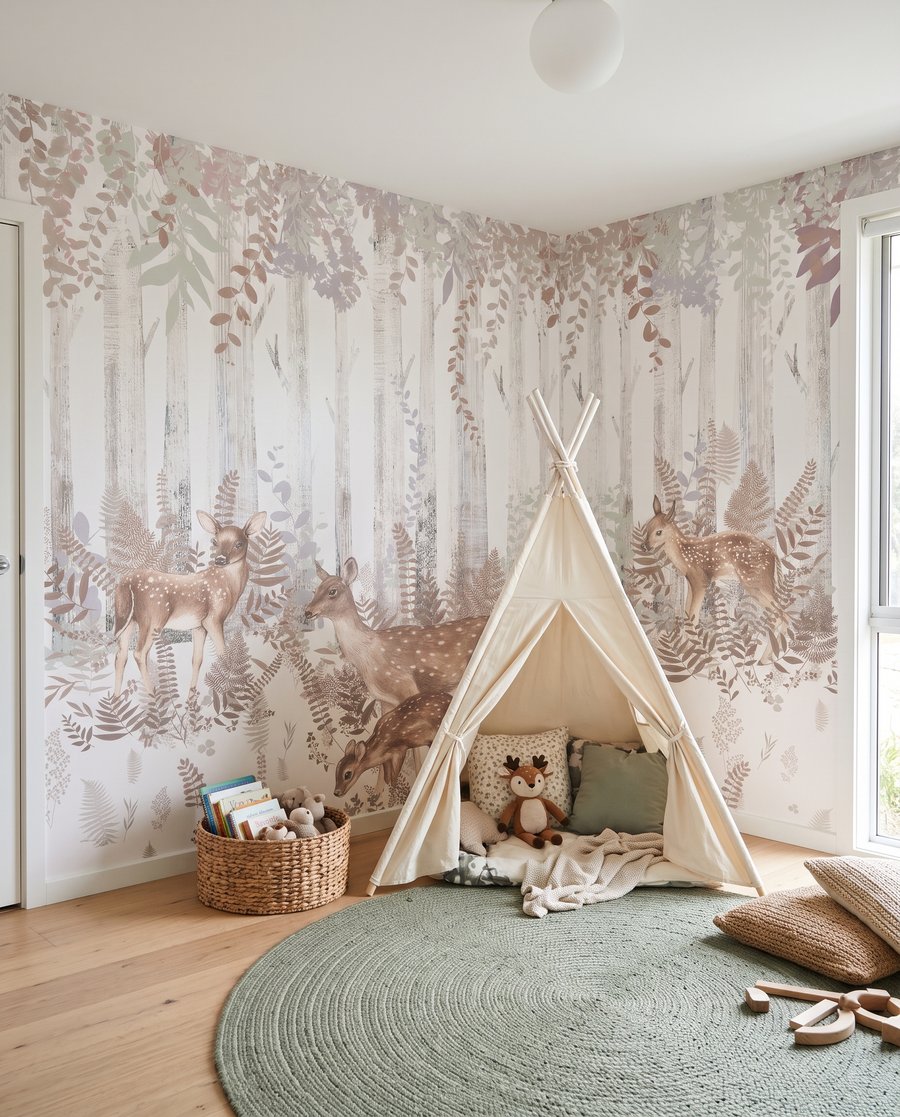 Deer in the Clearing — interior 3