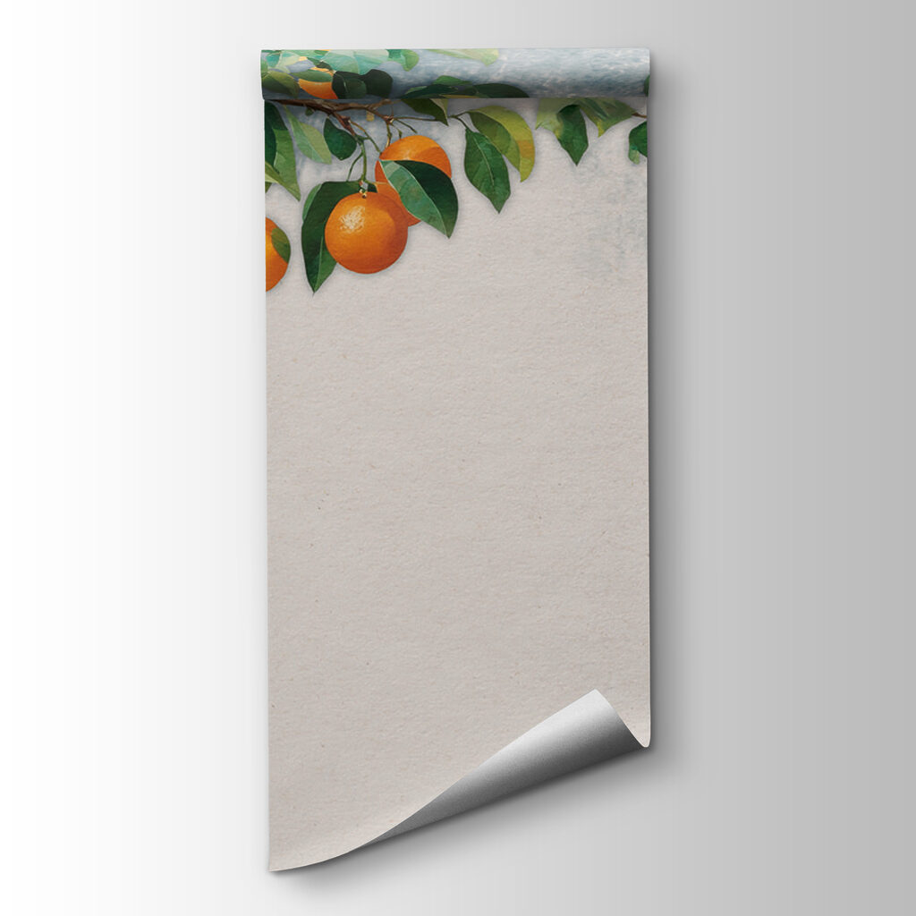 Orange branch border — product view