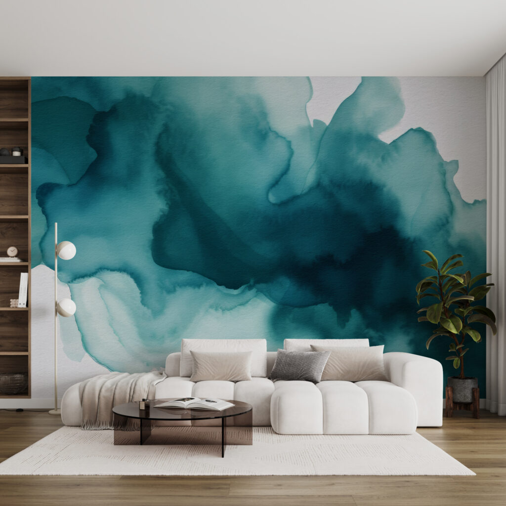 Petrol ink clouds — interior 1