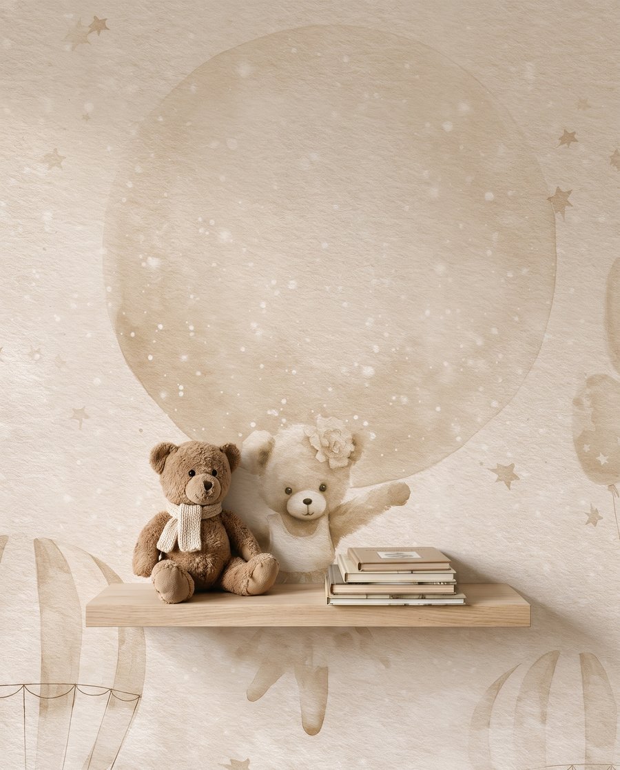 Teddy Balloon Trip — detail