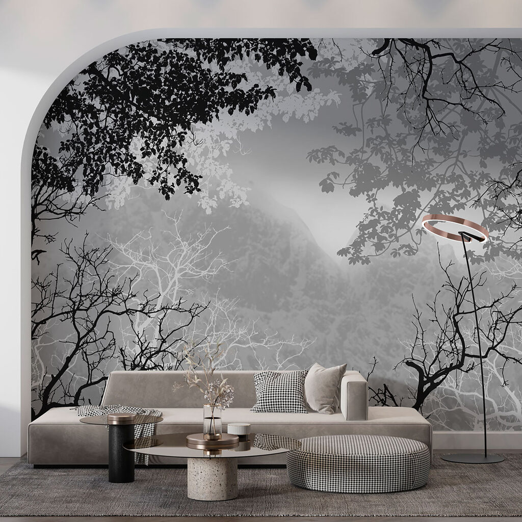 Branches frame grey mist — interior 4