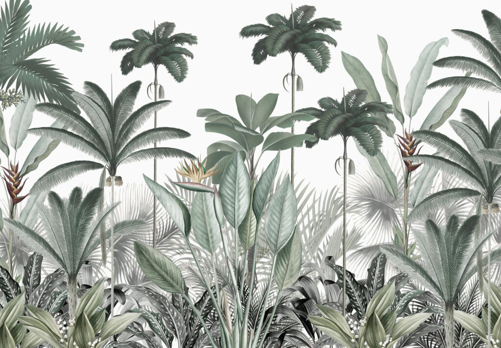 Palm and Banana Grove — full design