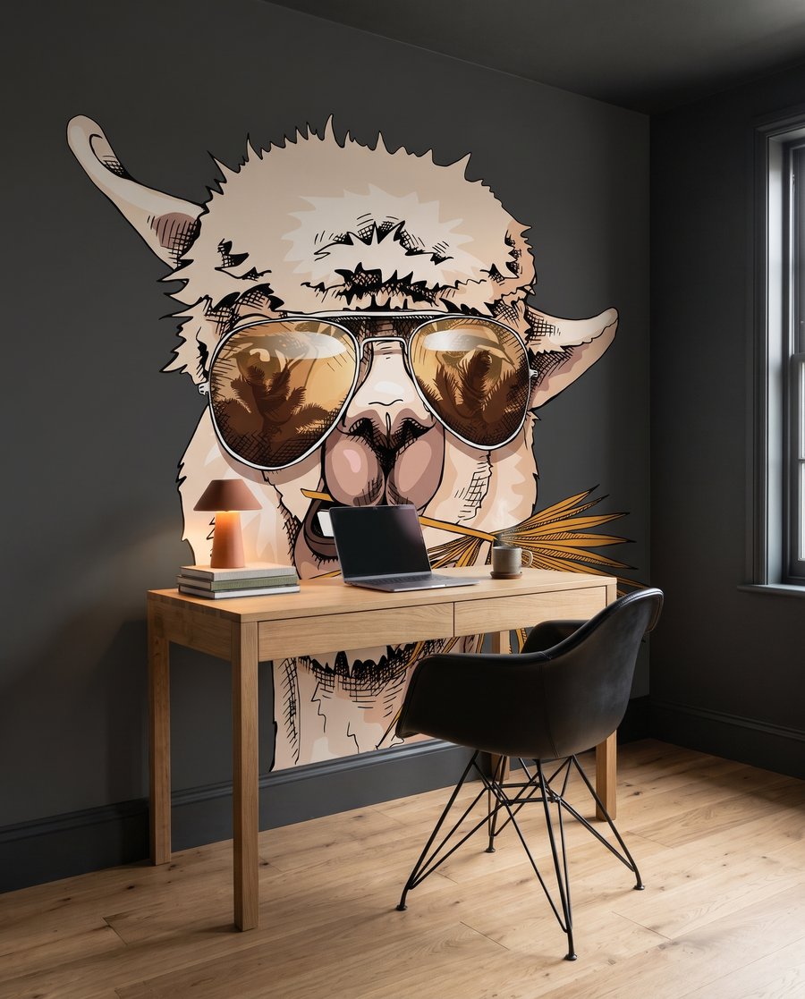 Llama in Shades — interior 8