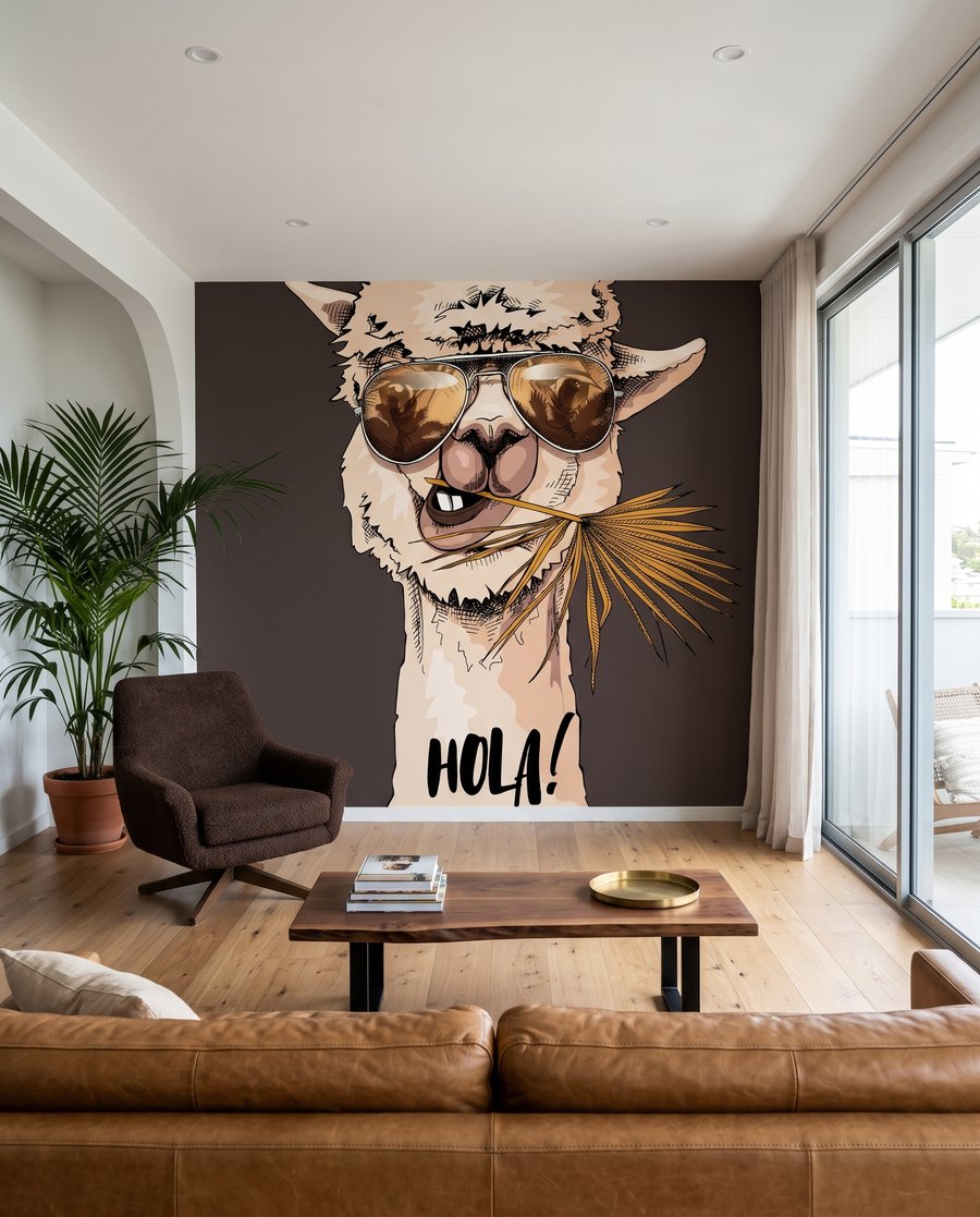 Llama in Shades — interior 3