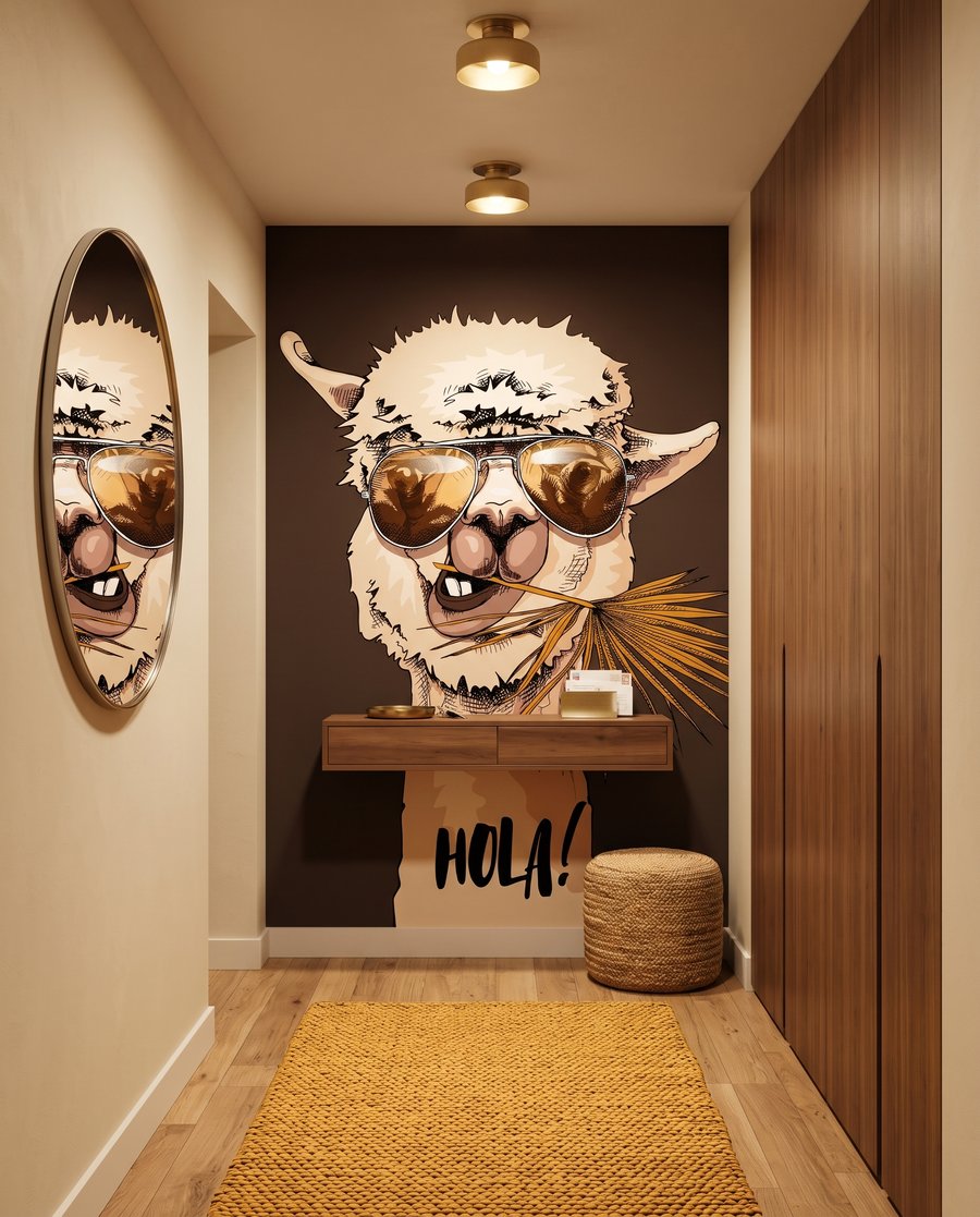 Llama in Shades — interior 6