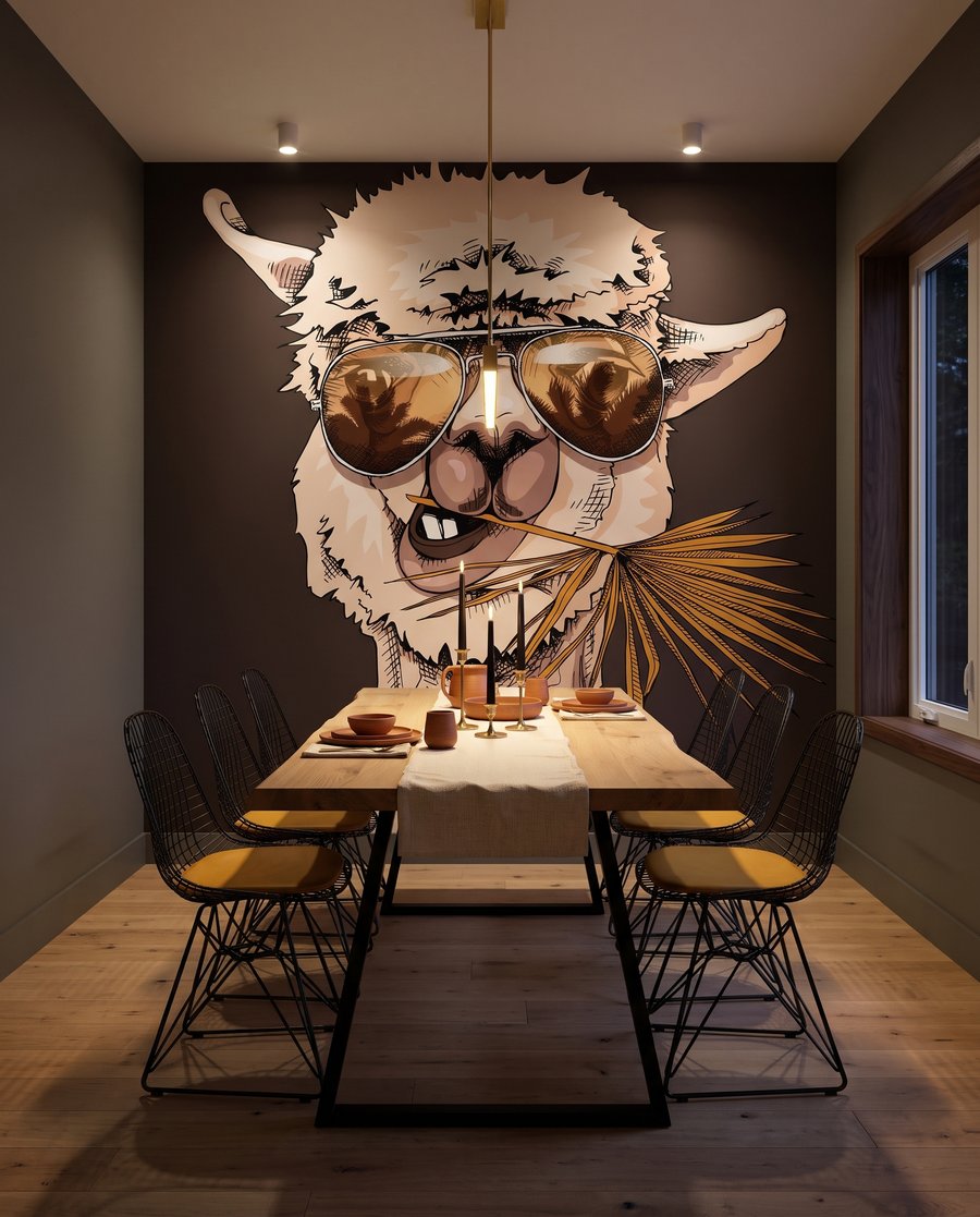 Llama in Shades — interior 7