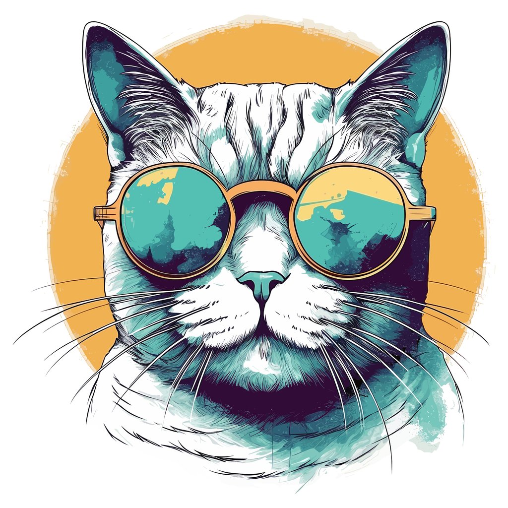 Cool Cat — full design