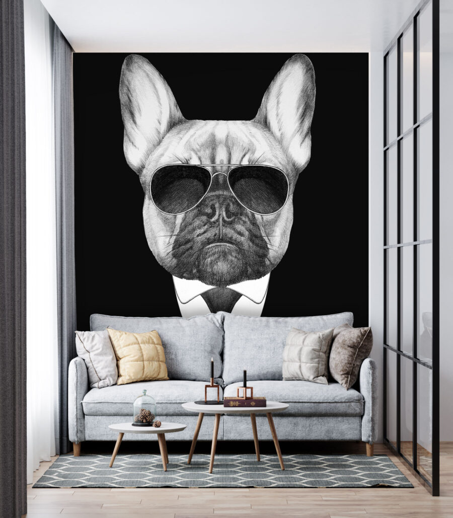 Dog in a suit — interior 3