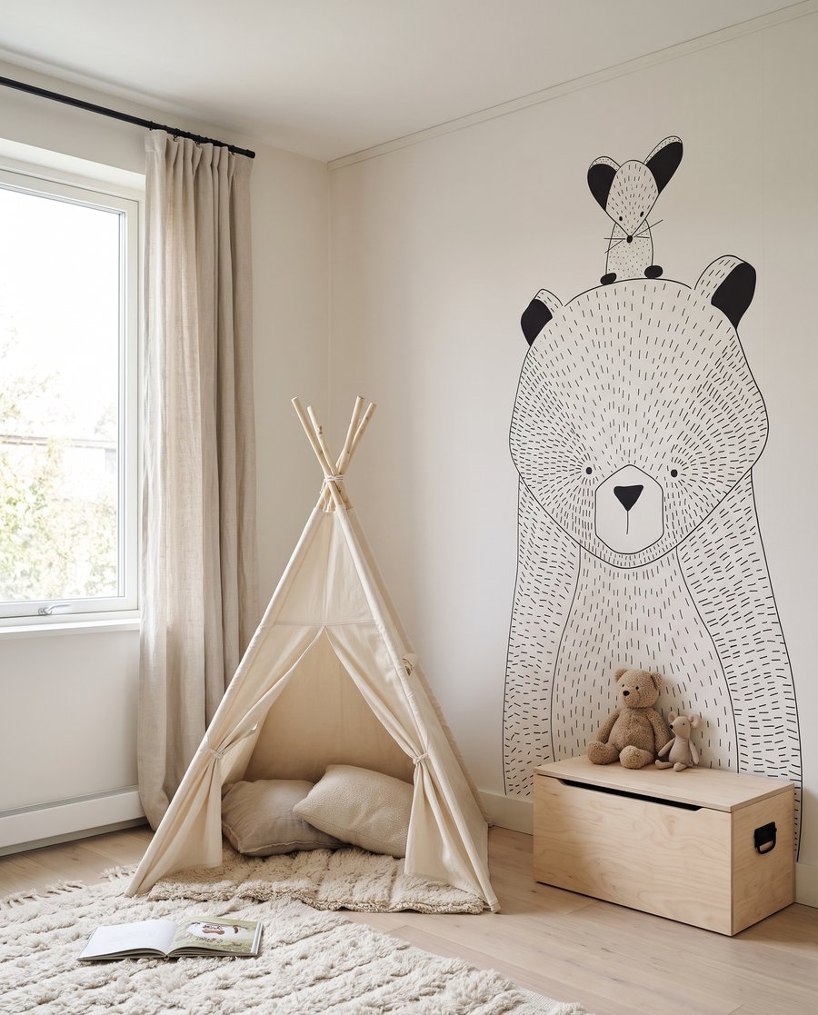 Bear and Little Friend — interior 7