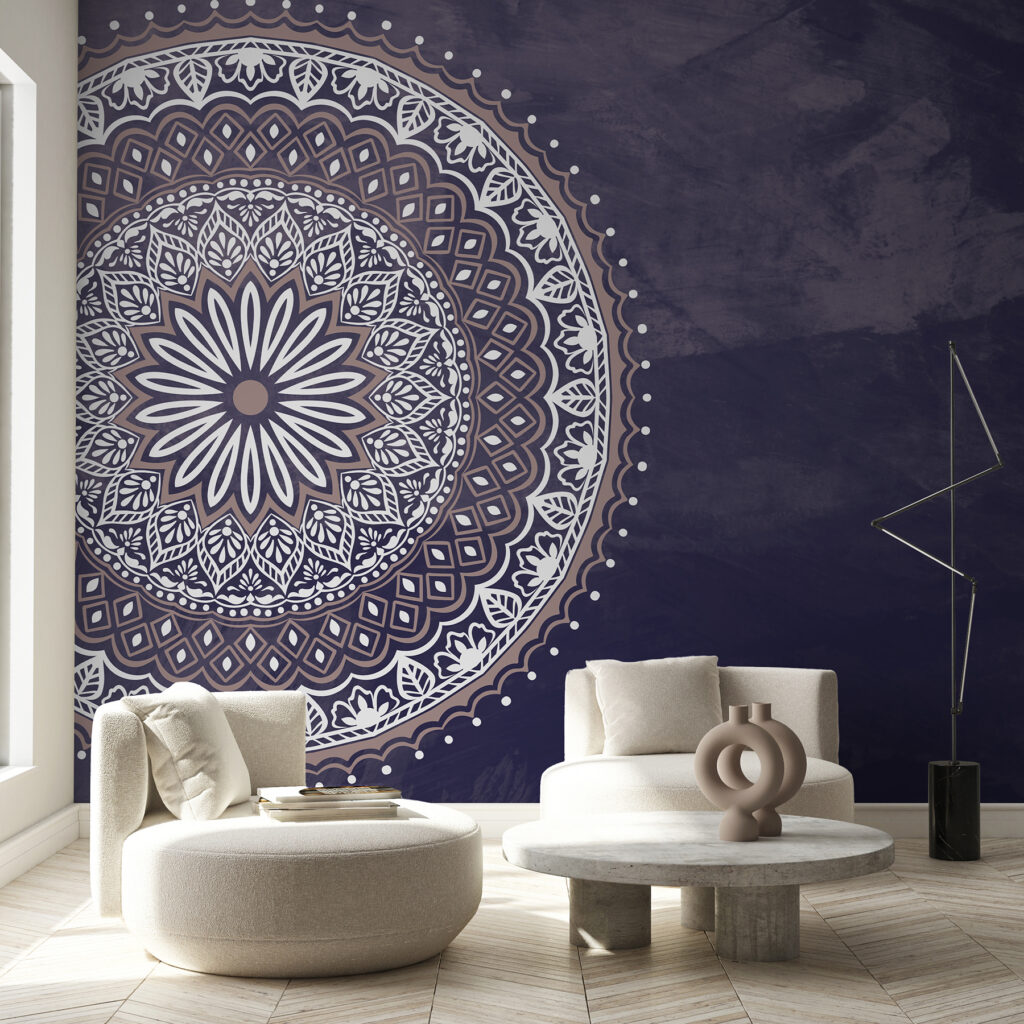 Mandala on Plaster — interior 1