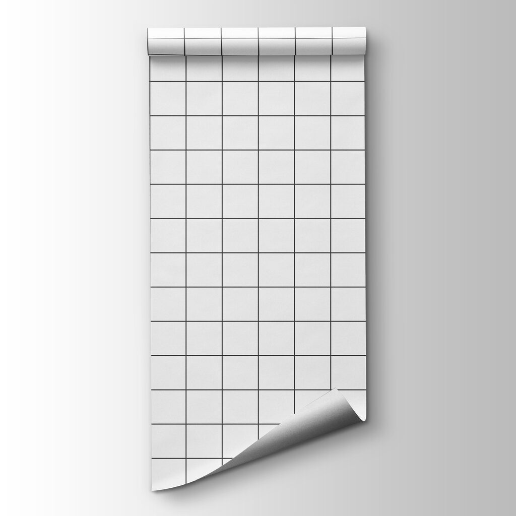 Fine grid on white — product view