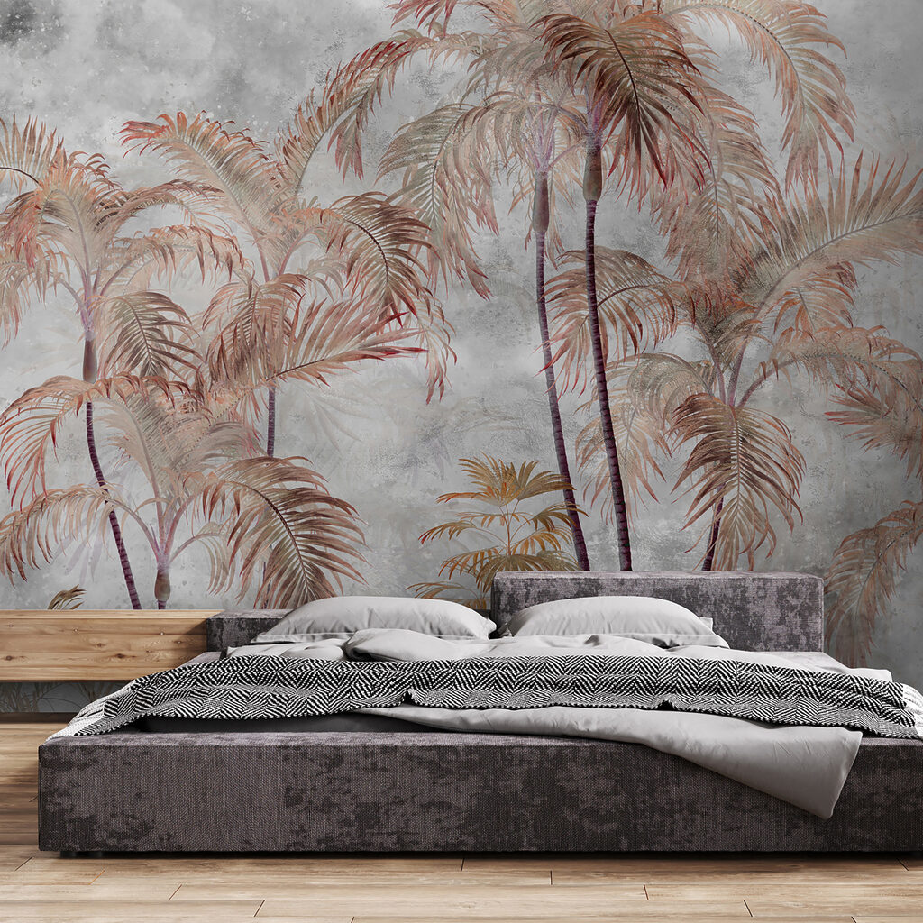 Palms in soft haze — interior 5