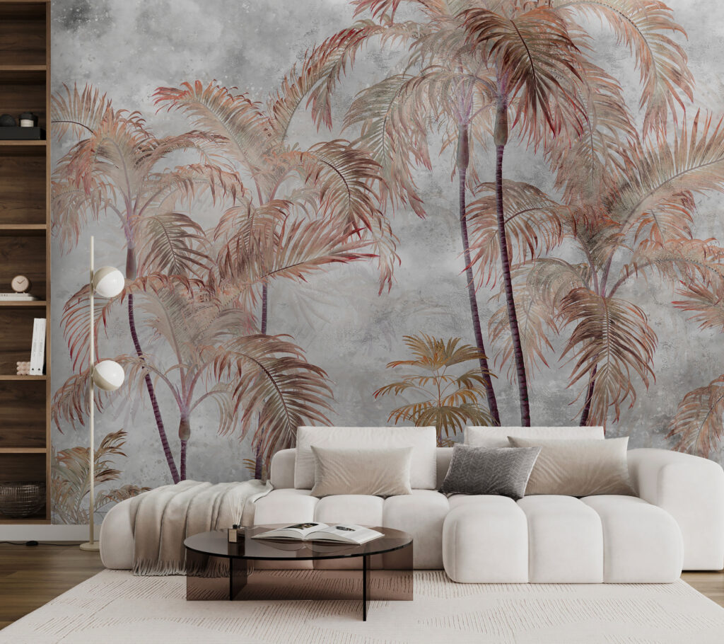 Palms in soft haze — interior 3