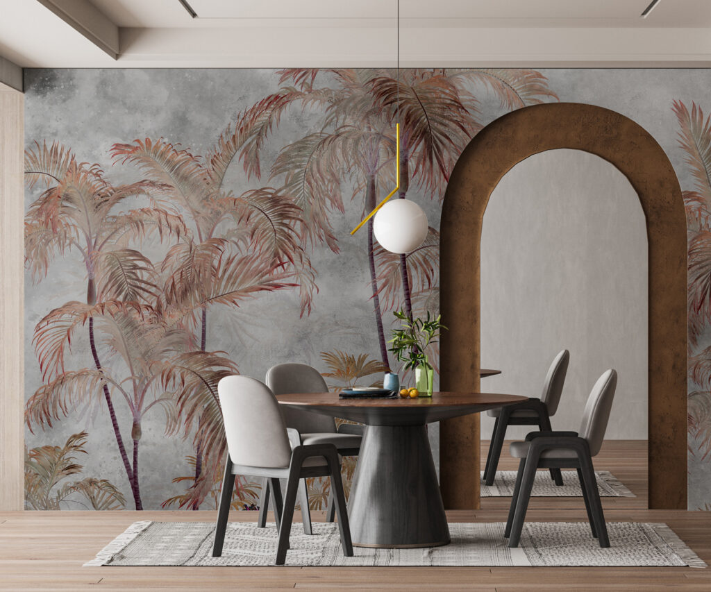 Palms in soft haze — interior 4