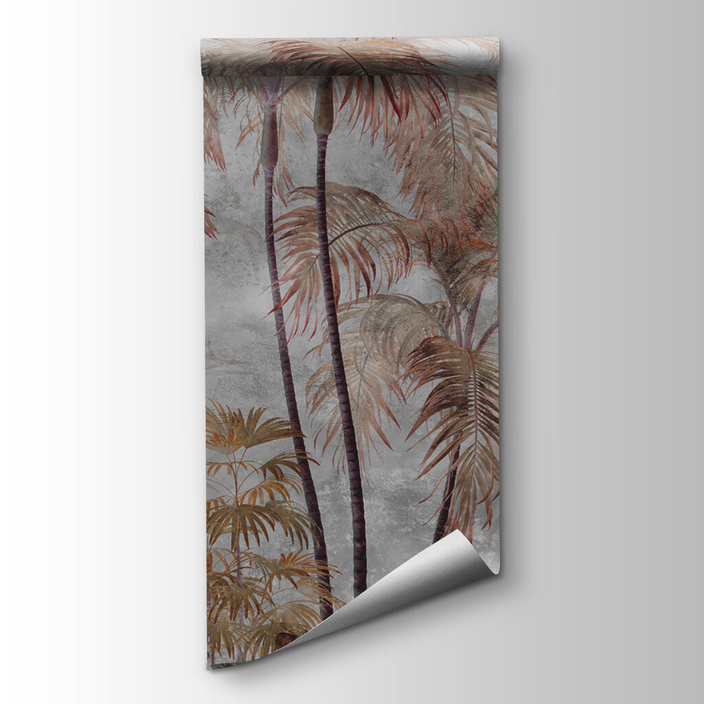 Palms in soft haze — product view