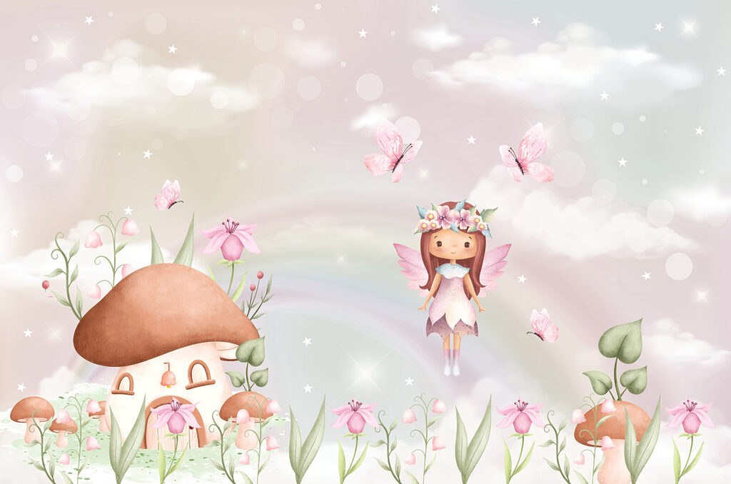 Fairy and mushroom house — full design
