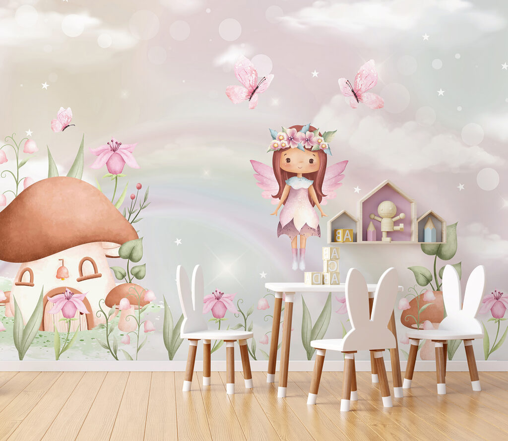 Fairy and mushroom house — interior 1