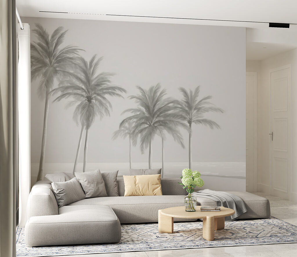 Palms along the coast — interior 3