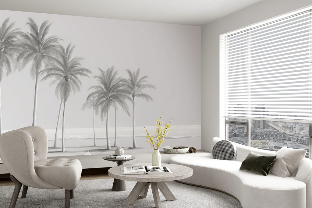 Palms along the coast — interior 1