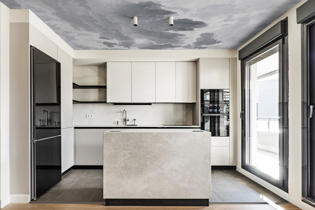 Painted cloud layers — interior 2