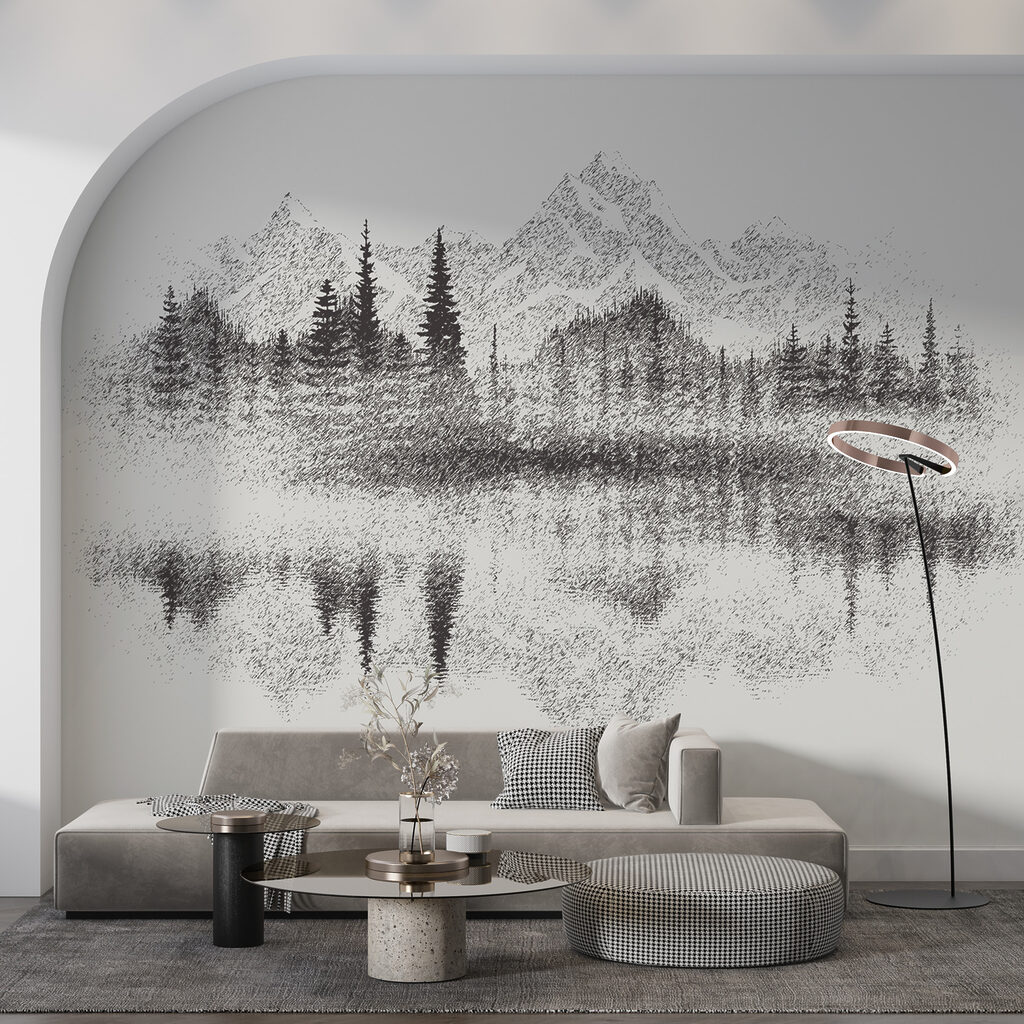 Mountain reflections — interior 3