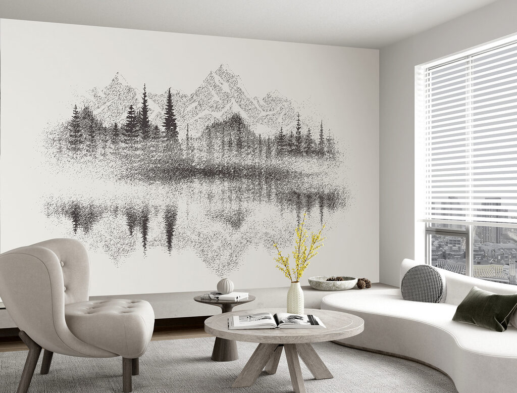 Mountain reflections — interior 2