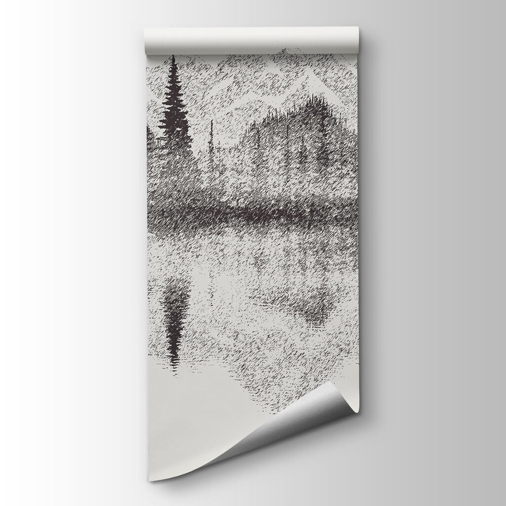 Mountain reflections — product view