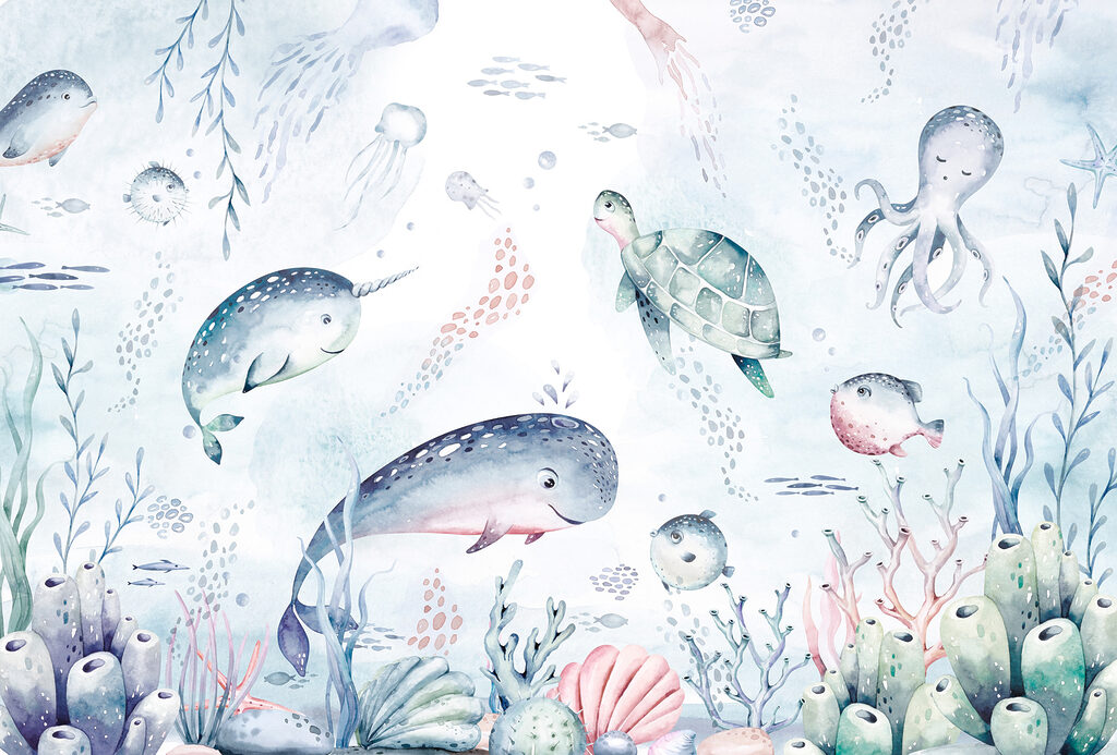 Little Ocean Friends — full design