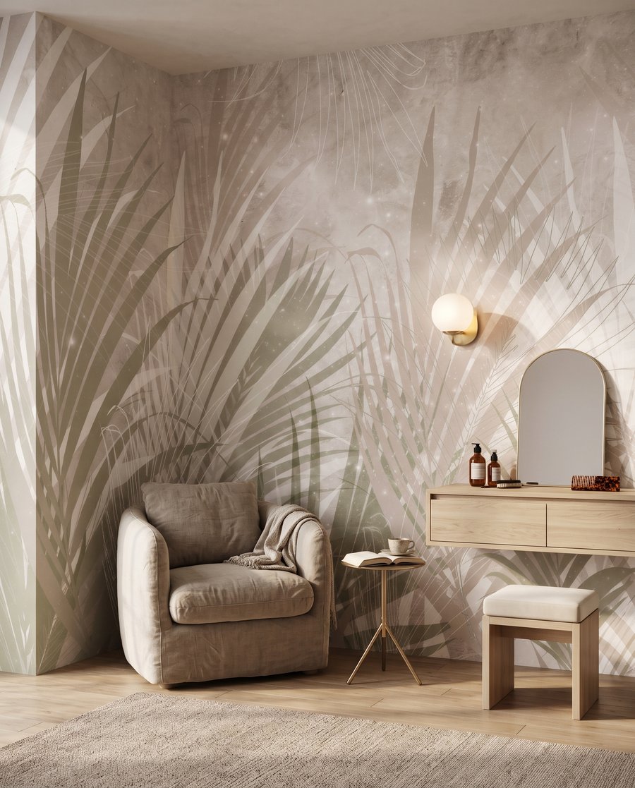Palm fronds — interior 2