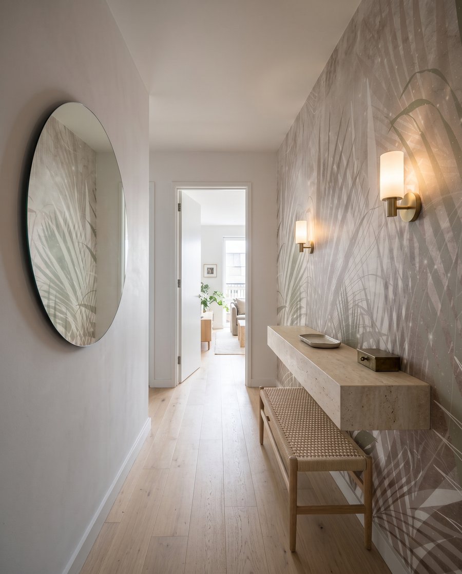 Palm fronds — interior 6
