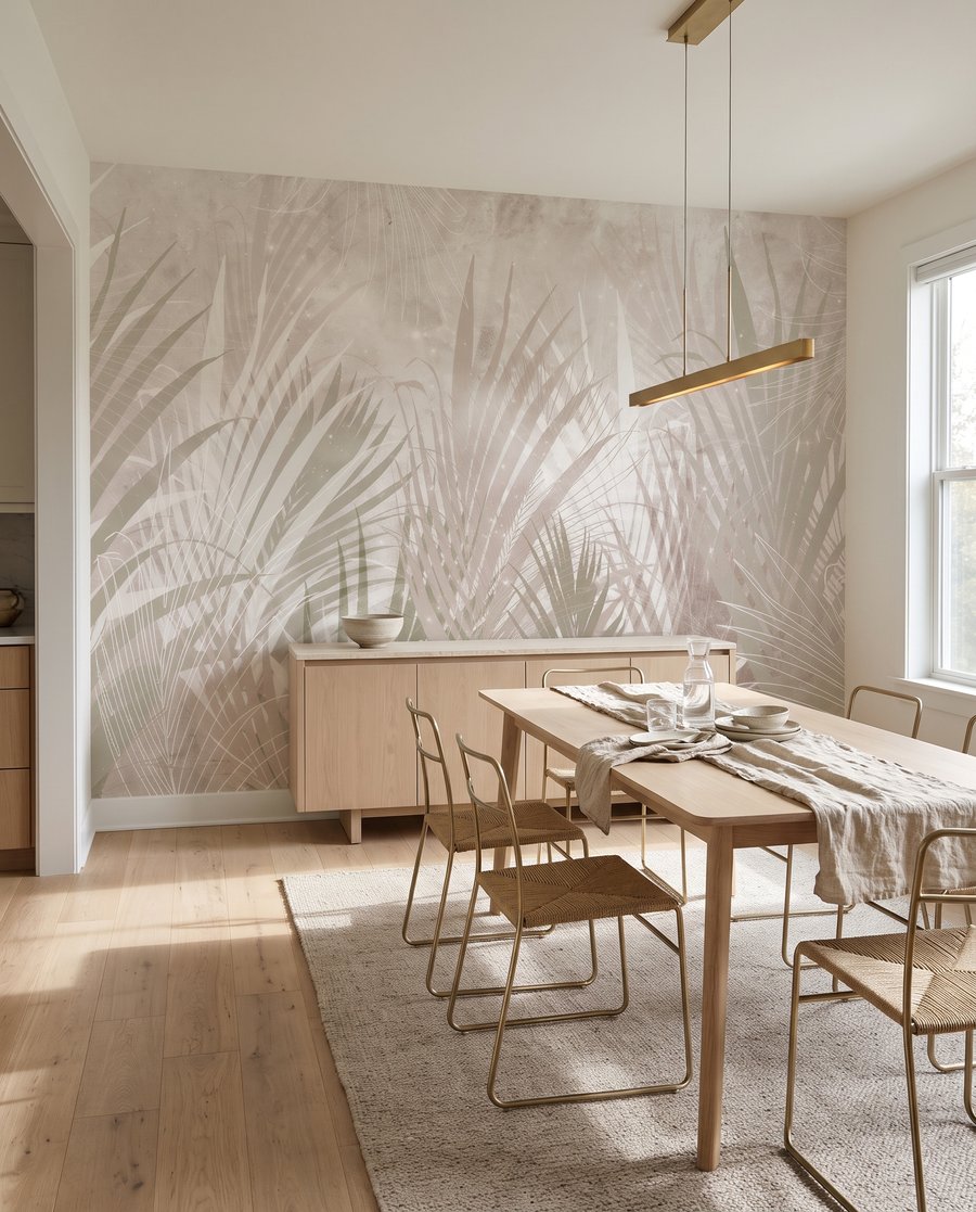 Palm fronds — interior 1