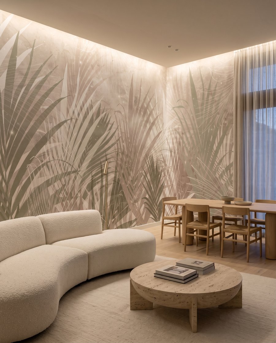 Palm fronds — interior 8