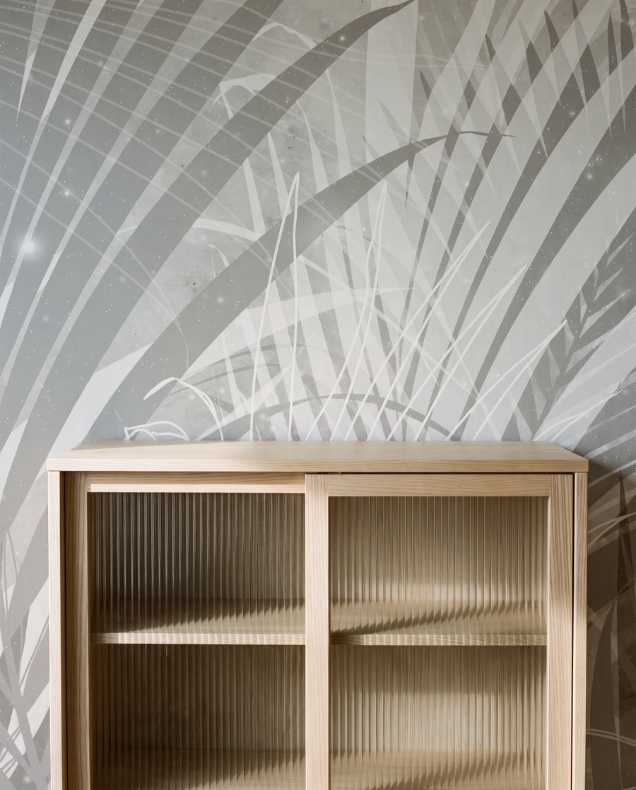 Palm Frond Layers — detail