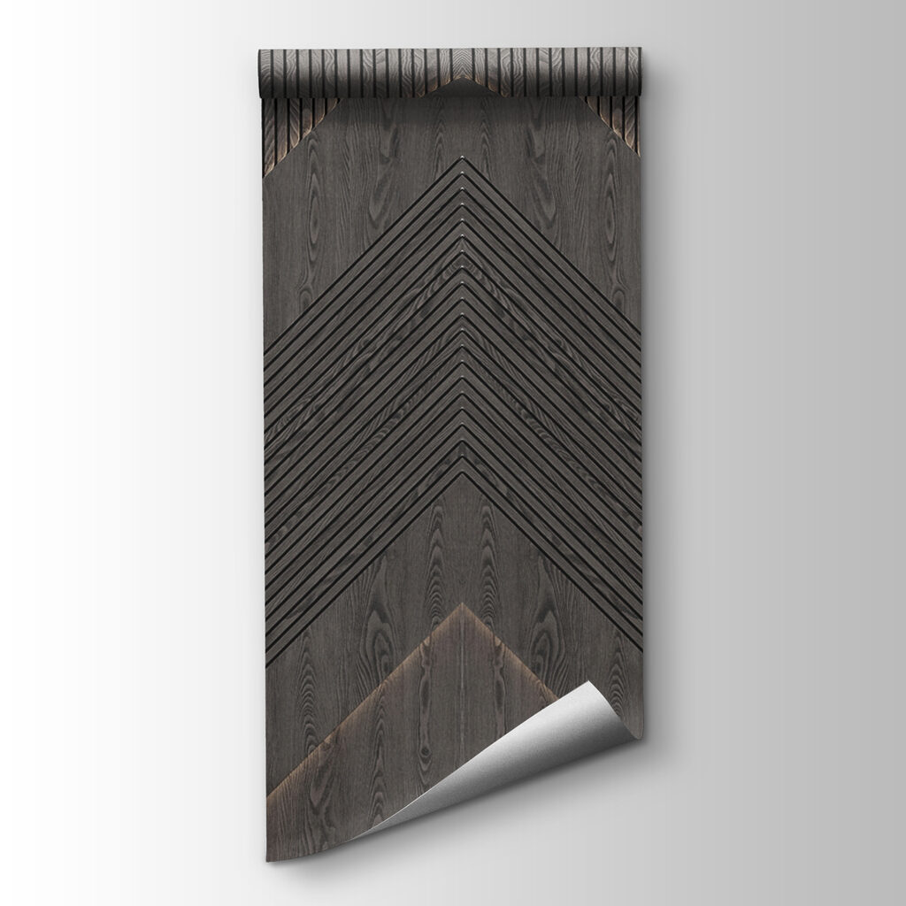 Dark chevron pattern — product view