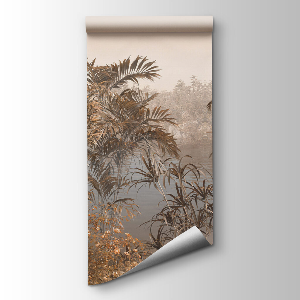 Palms in warm haze — product view