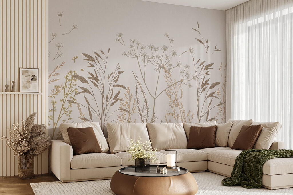 Delicate wild grasses — interior 3