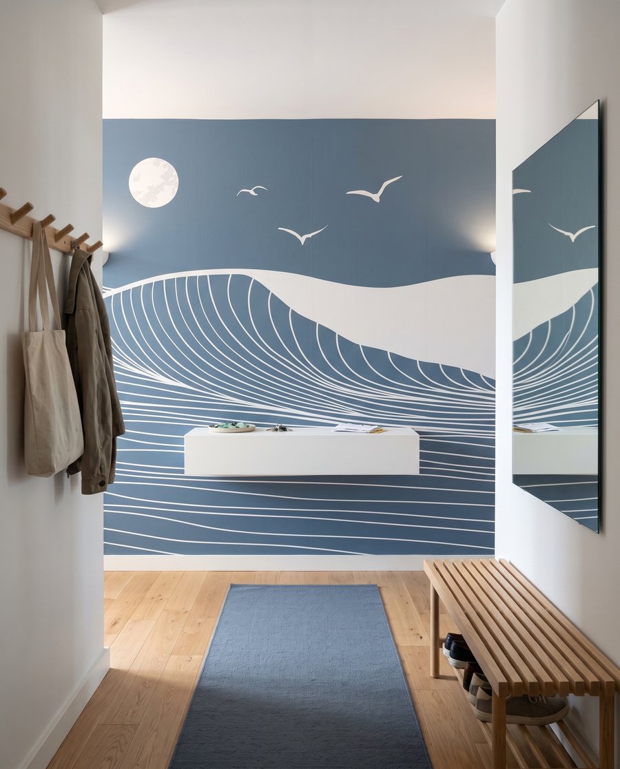 Waves in Fine Lines — interior 4