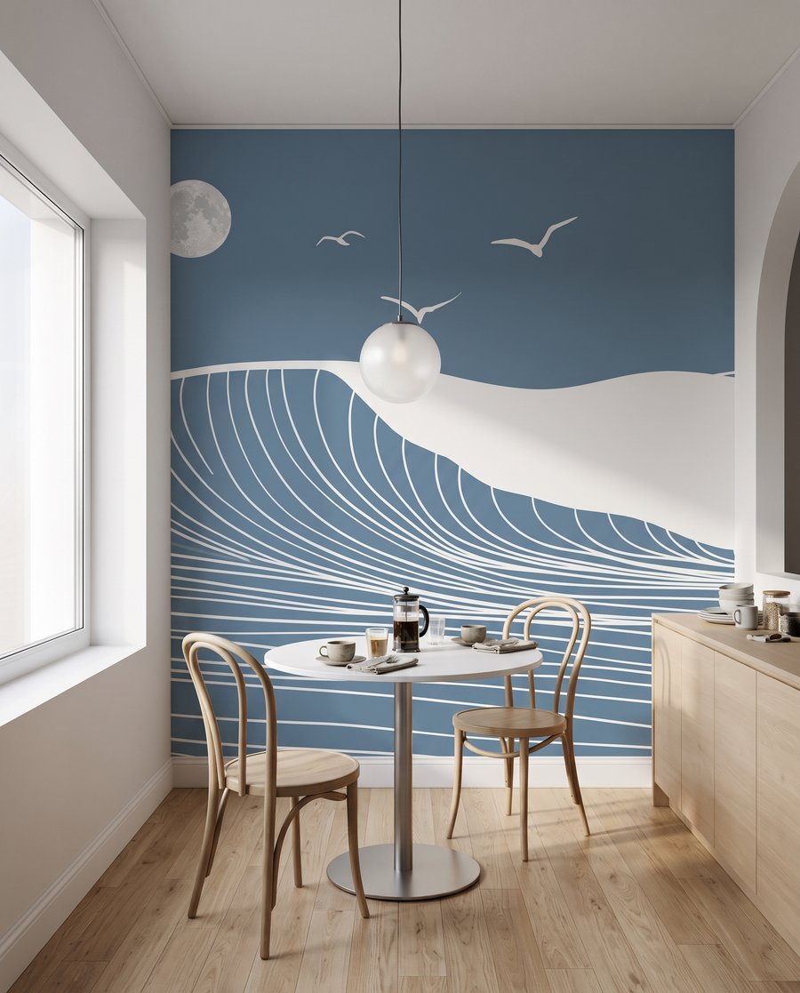 Waves in Fine Lines — interior 5