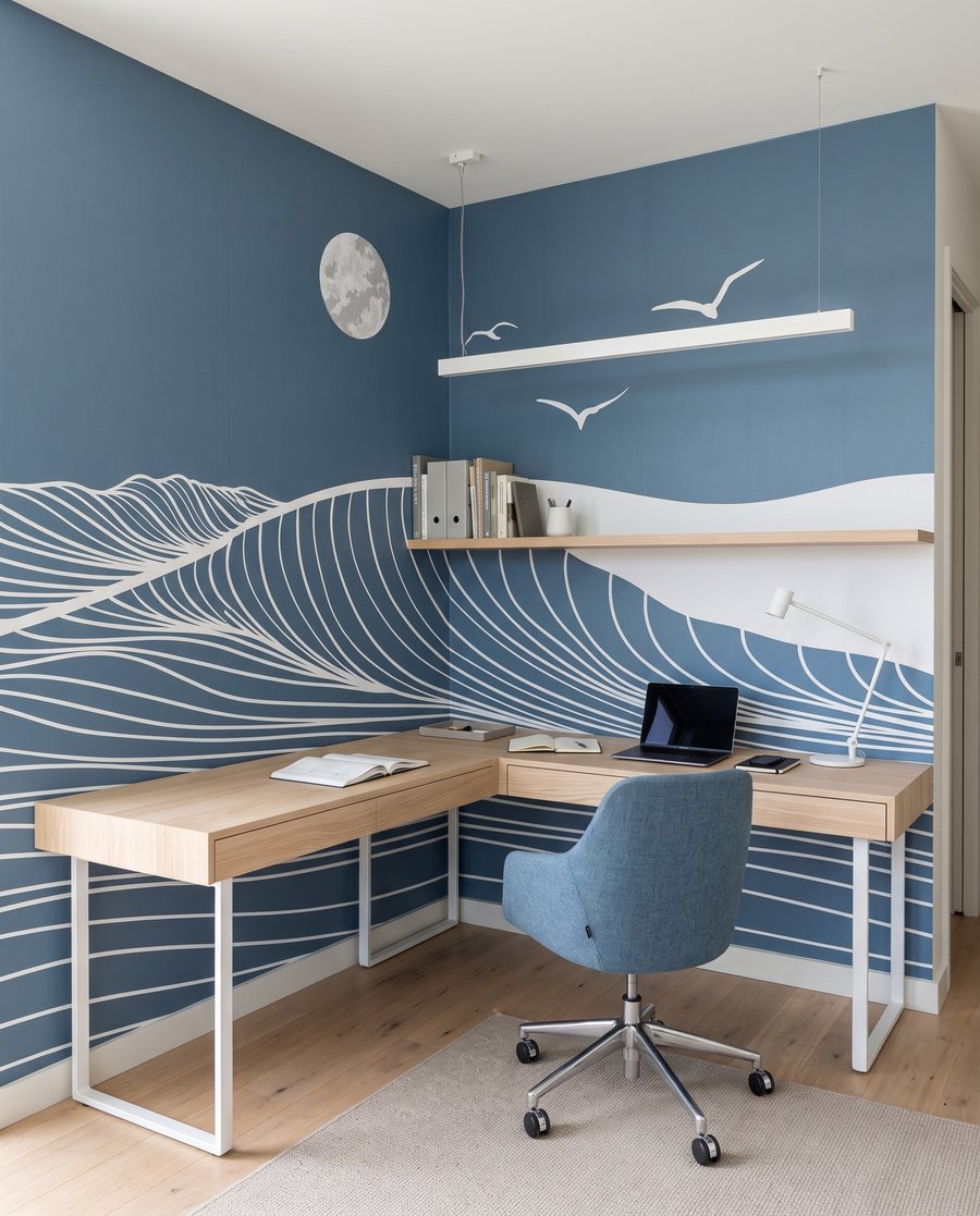 Waves in Fine Lines — interior 6