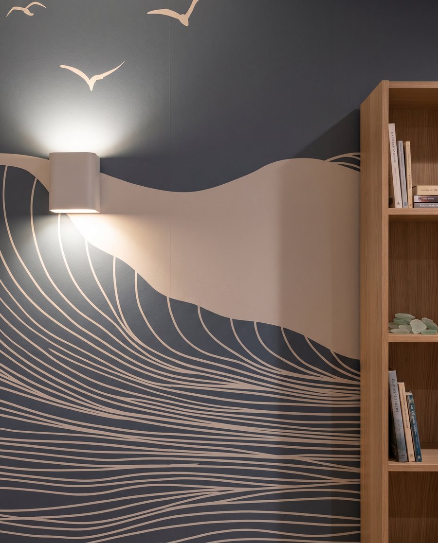 Waves in Fine Lines — detail