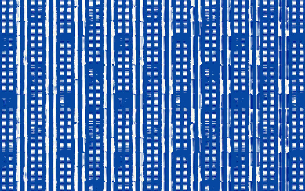 Stripes in rows — full design