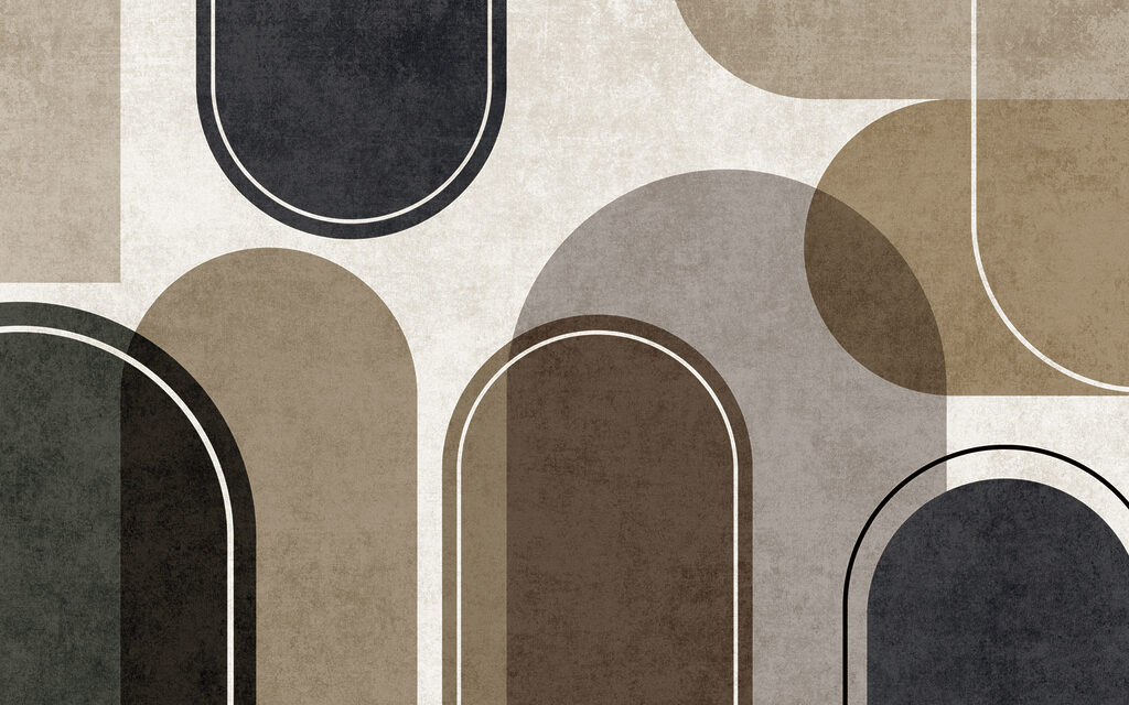 Rounded arches, fine outlines — full design