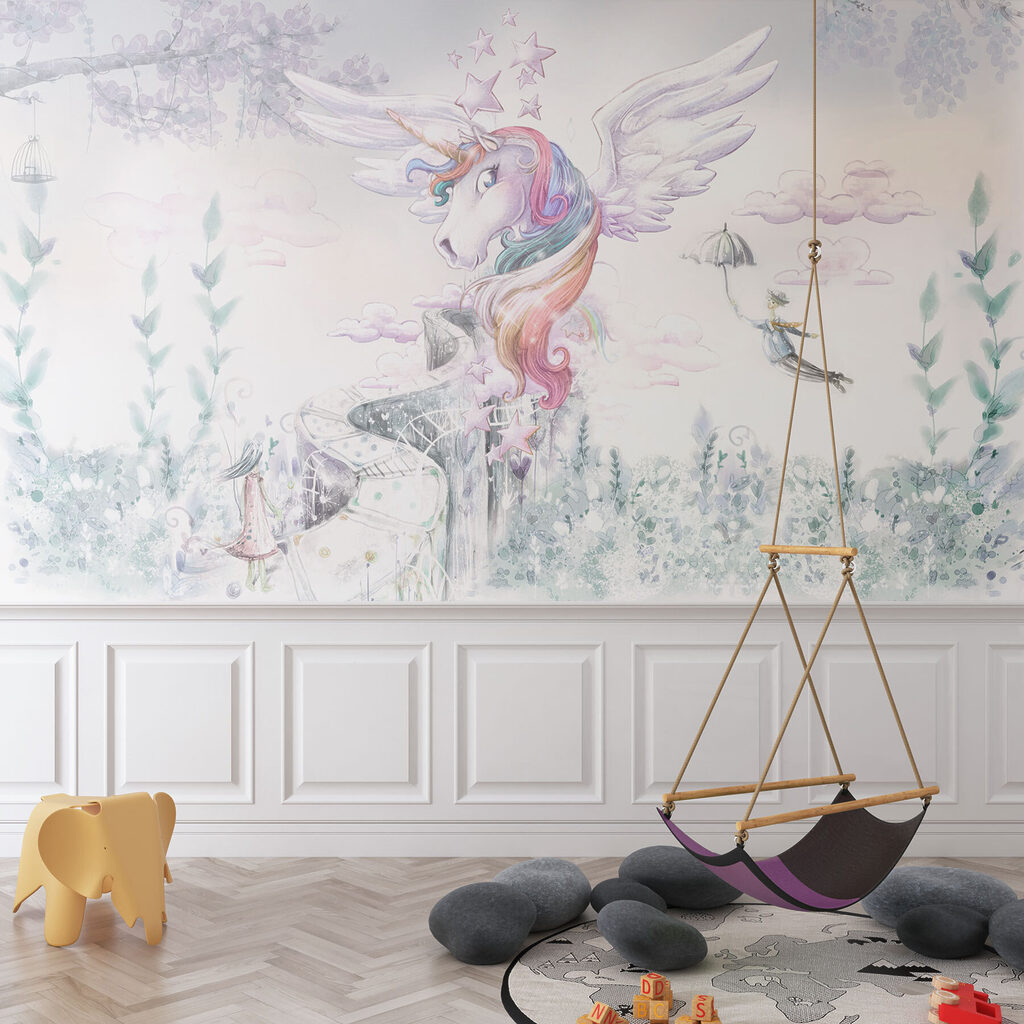 Winged unicorn — interior 2