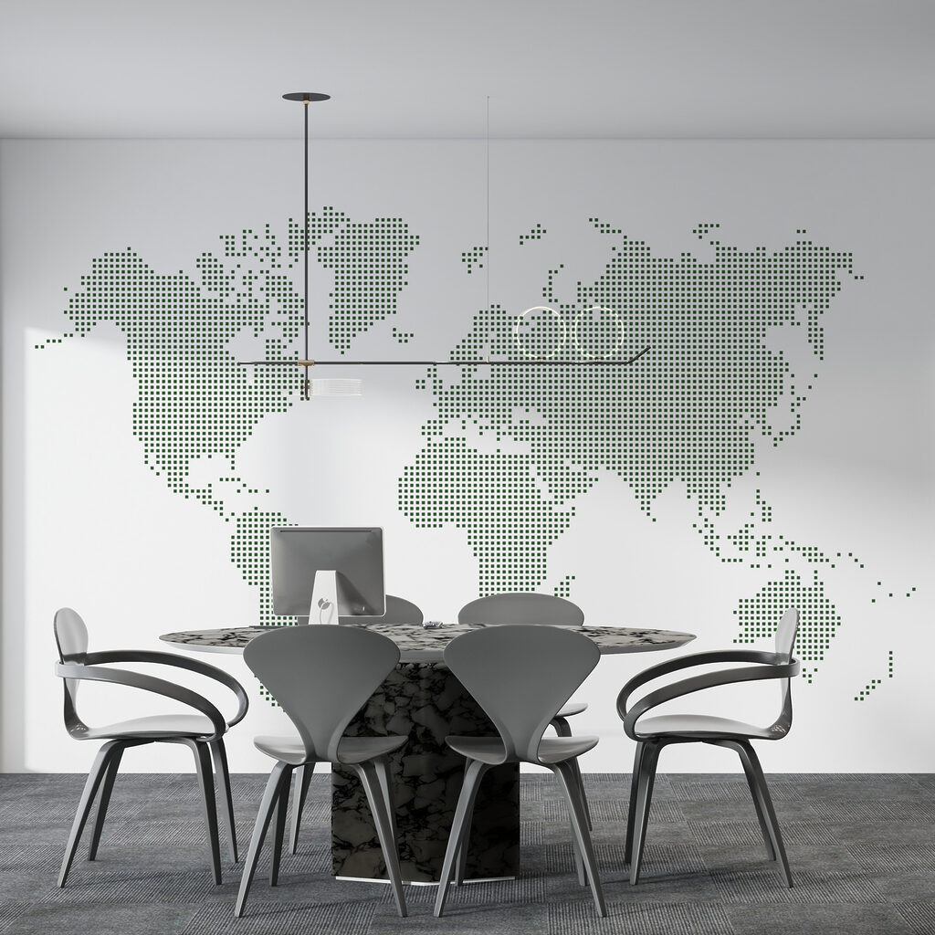 World in Dots — interior 2