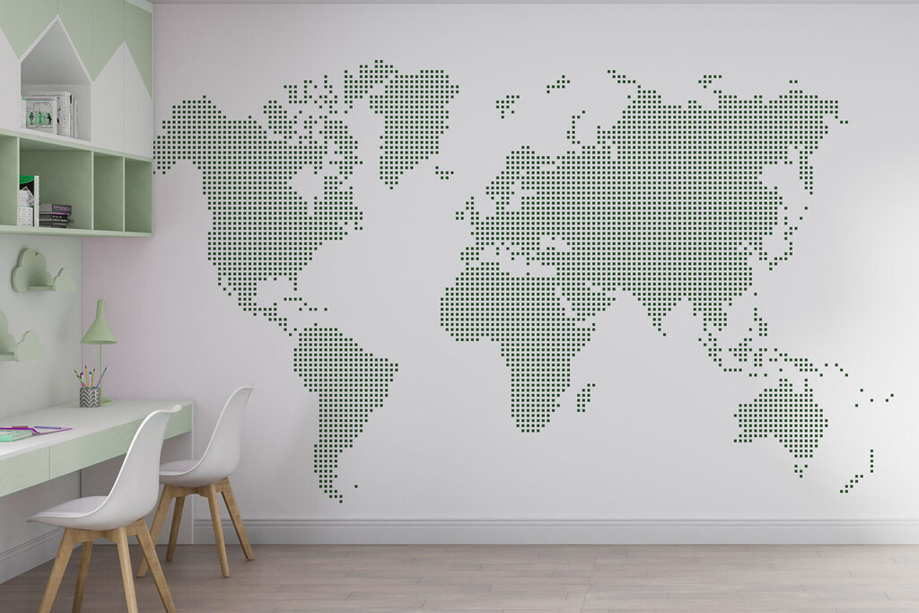 World in Dots — interior 3