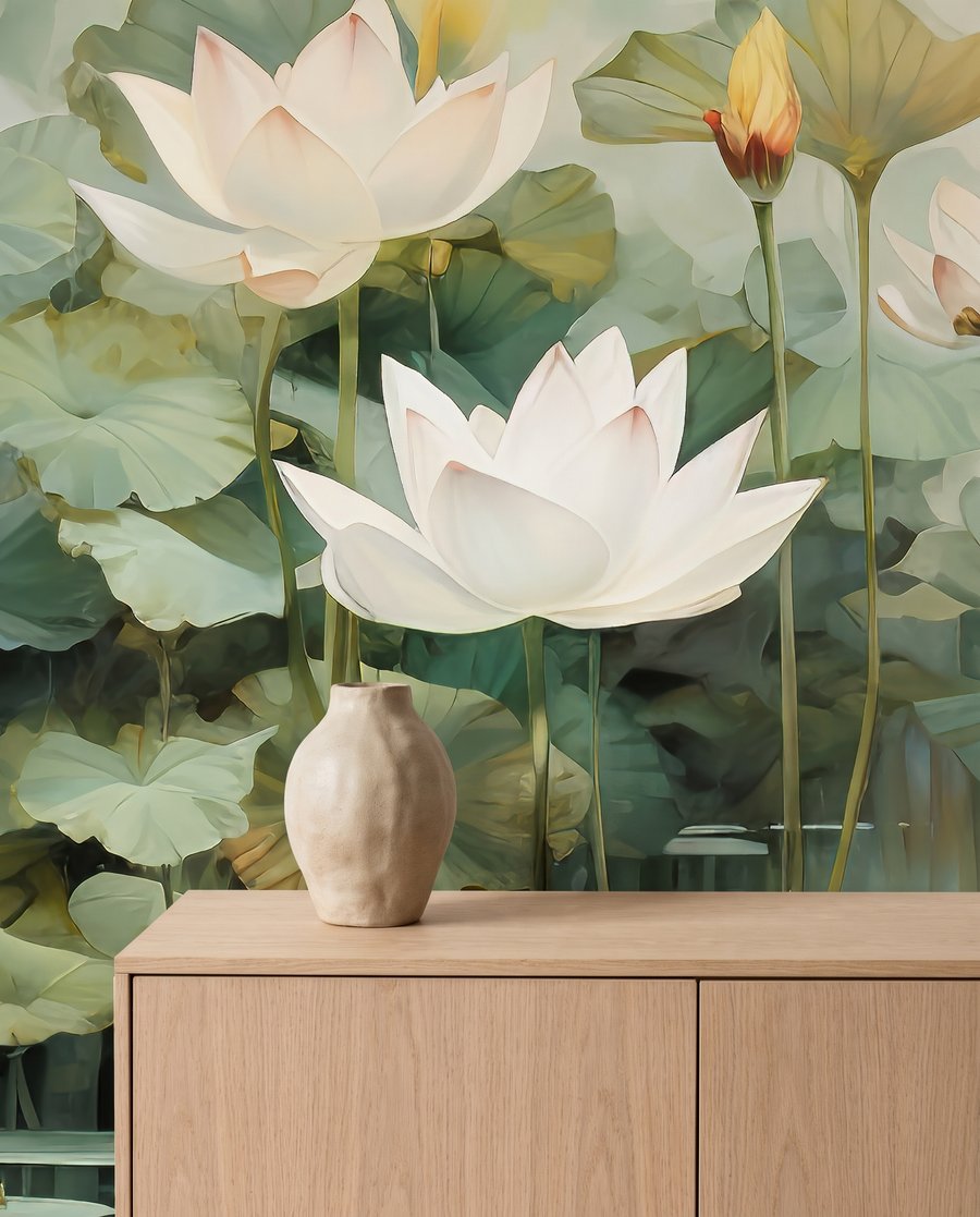 Lotus Stillness — detail