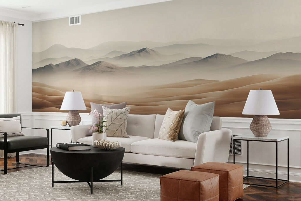 Dunes and pale mountains — interior 2