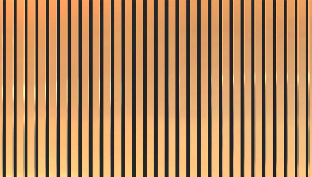 Slender stripes — full design