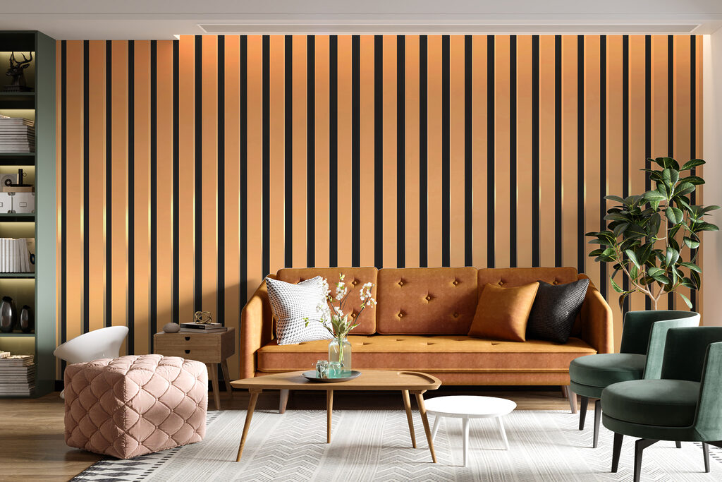 Slender stripes — interior 1